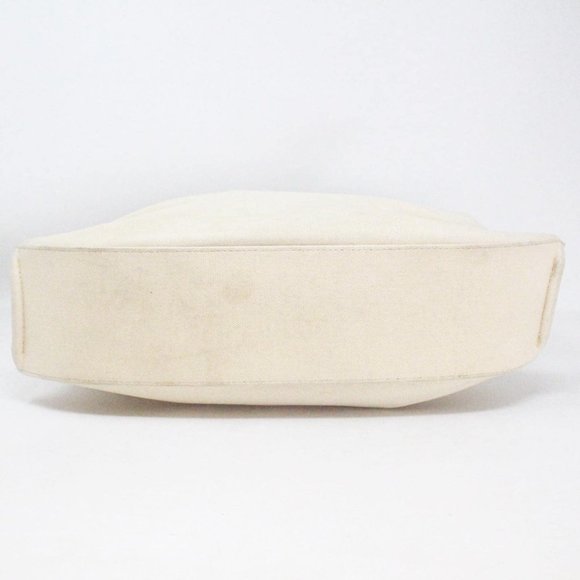 BURBERRY #40290 Ivory Canvas Small Tote Bag - Picture 8 of 8